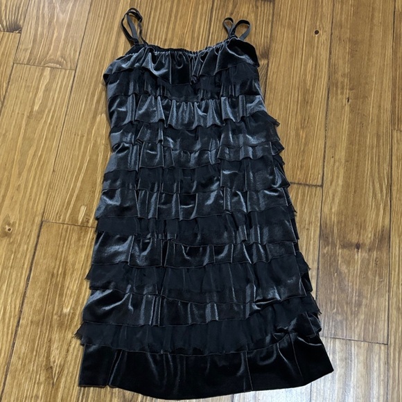 Bailey 44 Dresses & Skirts - Bailey 44 Bohemian Rhapsody Velvet Strappy Tiered Layered Dress Size Medium